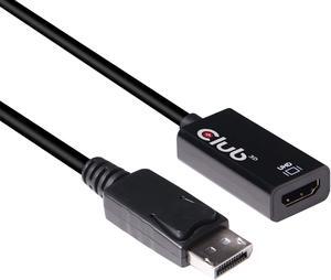Club 3D CAC-1080 DisplayPort 1.4 to HDMI 2.0b HDR Active Adapter M/F