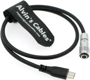 Alvin's Cables Portkeys Keygrip Handle Control Cable for Tilta Nucleus Nano 5 Pin Female to Micro USB Control Braided Wire