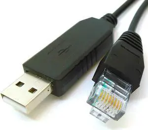 Washinglee RJ45 Control Cable for Skywatcher and Orion Mount, for Heq5 pro, Azeq5, Azeq6, Eq6-R, Eq6-R Pro, EQ8-R and Orion Sirius Mount, Eqmod USB Console Cable for Skywatcher GOTO Mount, 16 FT
