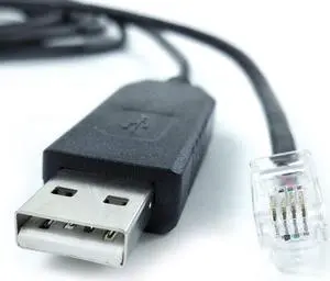 Washinglee USB to RJ9 Cable for Celestron HC, for Hand Controller with RJ9 Port, USB Control Cable for Celestron Computerized Telescope. (6 FT/ 1.8M)