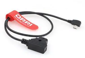 DRRI Micro-USB Right Angle to Dtap Motor Power Cable for TILTA Nucleus-Nano