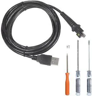 Compatible Nuance® Dragon PowerMic III Microphone 9' Straight Cable - Easy Install