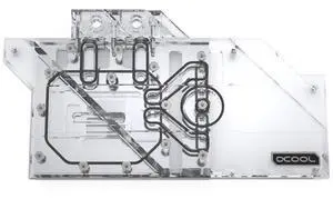Alphacool Eisblock Aurora GPX-A GPU Water Block for AMD Radeon RX 5700 XT Asrock Taichi X8 8G OC, Plexi