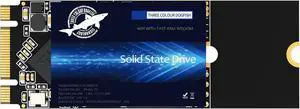 SSD M.2 2260 500GB Dogfish Ngff Internal Solid State Drive High Performance Hard Drive for Desktop Laptop SATA III 6Gb/s Includes SSD 240GB 250GB 480GB (500GB M.2 2260)