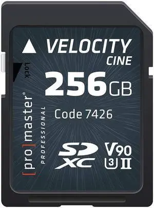 ProMaster SDXC 256GB Velocity CINE