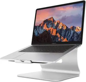 Bestand Laptop Stand Aluminum Cooling Computer Stand Holder for Apple MacBook Air Pro 11-16" Laptops (Sliver)