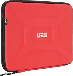 URBAN ARMOR GEAR UAG Large Sleeve for 15-inch Computers [Magma] Rugged Tactile Grip Weatherproof Protective Slim Secure Laptop/Tablet Sleeve