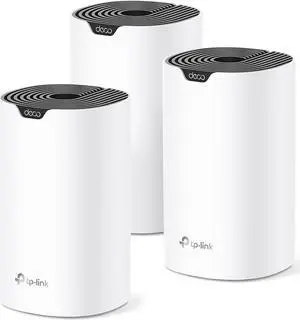 TP-Link Deco Mesh WiFi System (Deco S4) - Up to 5,500 Sq.ft. Coverage, Replaces WiFi Router and Extender, Gigabit Ports, Works with Alexa, 3-pack