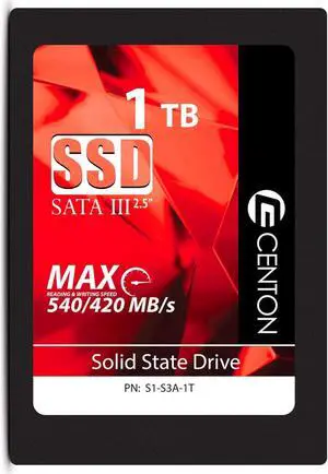 Ceton Electronics MP Essential 1TB Hard Drive, SSD SATA III, 2.5 Solid State Drive, Internal Hardrives