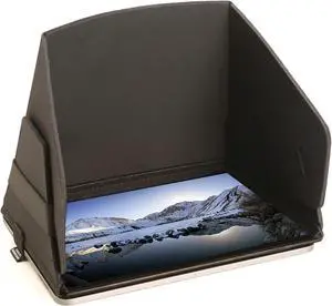 Collapsible Molded iPad Pro 11" Sun Shade and Privacy Hood - Compatible With iPad 11 Inch - Case Travel Cover - Sun Shield Protector Monitor Hood - MADE IN USA