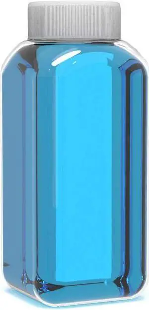 PrimoChill True - Computer WaterCooling Coolant, Concentrate, Low-Conductive, Transparent, Full Protection, PrimoPrep Included, Proudly Made in The USA (Yields a Gallon of Coolant) - Electric UV Blue