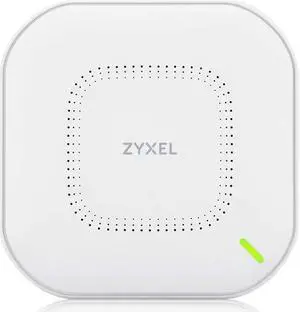 Zyxel True WiFi 6 AX1800 Wireless Gigabit Enterprise Access Point | Wall & Ceiling Optmized Antenna | Cloud, App, Direct or Controller Management | POE+ | 1 Year Nebula Pro | WAX510D