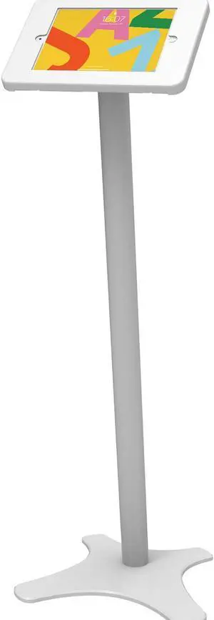 Beelta Tablet 10.2 Floor Stand Kiosk for 10.2 iPad 7 8 9 Anti Theft Key Lock Swivel BSF301T