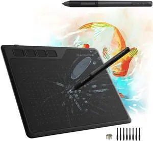 GAOMON S620 Pen Tablet & AP32 Pen- Graphics Drawing Tablet for Digital Drawing/ 2D 3D Animation/Annotating Signing/Online Tutoring