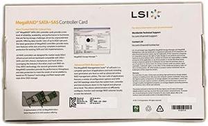 Broadcom LSI MegaRAID 9286-8e SAS SATA ROC RAID External Storage Controller LSI00332 8 Port L5-25421-20 (Retail Pack)