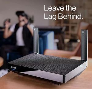 Linksys Mesh WiFi 6 Router, Dual-Band, 3,000 Sq. ft Coverage, 40+ Devices, High-Speed Router for Streaming & Gaming, Speeds up to (AX6000) - MR9610