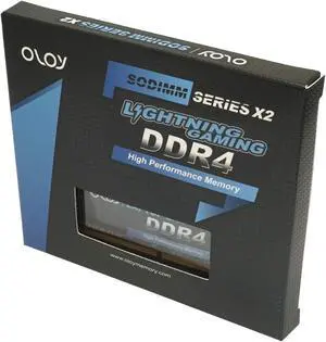 OLOy DDR4 RAM 16GB (2x8GB) 3200 MHz CL22 1.2V 260-Pin Laptop SODIMM (MD4S0832220BZ0DH)