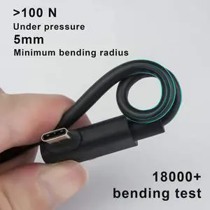 FIBBR C5 Link Cable (15ft), USB C to USB-C Hybrid Active Optical USB 3.1 Cable Fast Charger Cord