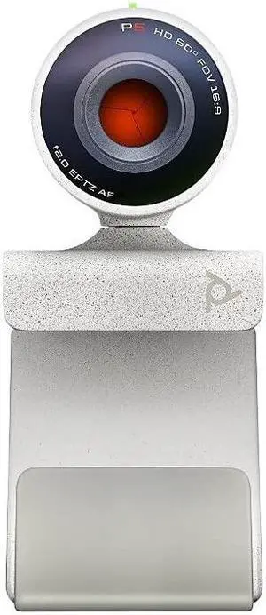 Plantronics Poly - Studio P5 Professional Webcam HD Polycom - 1080p HD Video Conferencing Camera - Integrated Privacy Shutter - Connect to PC or Mac - Certified for Zoom and Teams