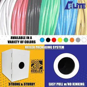 Elite Cat6 CMR Riser (CAT6e) Ethernet Cable 1000ft, 24AWG, Solid Bare Copper Wire, 600MHz, w/Spline(Noise Reducing Cross Separator), UL Certified, Bulk LAN Cable - Grey