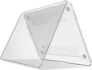IBENZER Compatible with 2024 2023 M2 MacBook Pro 13 Inch Case 2024-2016 M1 A2338 A2289 A2251 A2159 A1989 A1706 A1708, Hard Shell Case & Sleeve & Keyboard Cover & Type C, Frost Clear,T13-CL+3