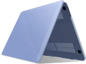 IBENZER Compatible with 2024 2023 M2 MacBook Pro 13 Inch Case 2024-2016 M1 A2338 A2289 A2251 A2159 A1989 A1706 A1708, Hard Shell Case & Sleeve & Keyboard Cover & Type C, Serenity Blue,T13-SRL+3