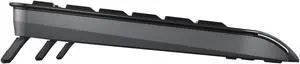 Cherry Gentix Wireless Keyboard and Mouse Set Combo for Desktop - Full Size for Computer Desktop or Laptop at The Office or at Home - Silent, Quiet Keystrokes with an Ergo Build - Black
