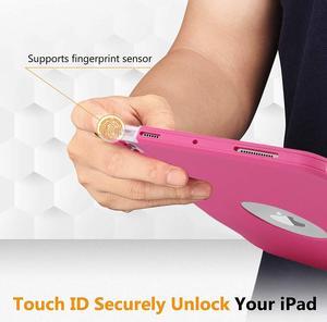 AICase for iPad Air 4/iPad Air 5 Case 2020/2022,New iPad Air 10.9 Cases Heavy Duty Rugged Shockproof Triple Layer Defense for iPad Air 4th/5th Generation 2020/2022 (Pink+White)
