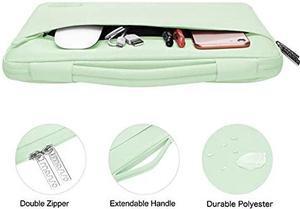 MOSISO Compatible with MacBook Pro 13 inch Case M2 2024, 2023, 2022-2016 A2338 M1 A2251 A2289 A2159 A1989 A1708 A1706, Plastic Hard Case&Bag&Keyboard Skin&Webcam Cover&Screen Protector, Honeydew Green