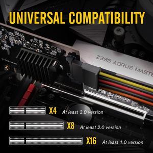 EZDIY-FAB USB3.2 Gen2x2 Type-C Port Internal Expansion Card 20 Gbit/s PCI Express 3.0 X4 Adapter for Desktop PCs (ASM3242)