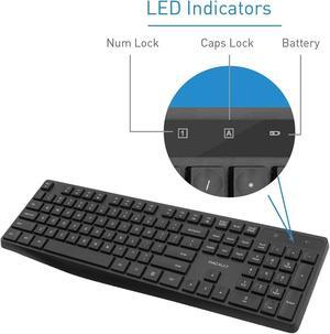 Macally 2.4G Wireless Keyboard an a 1080P Webcam, Enjoy Clear Streaming