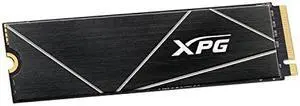XPG 1TB GAMMIX S70 Blade - Works with Playstation 5, PCIe Gen4 M.2 2280 Internal Gaming SSD Up to 7,400 MB/s (AGAMMIXS70B-1T-CS)