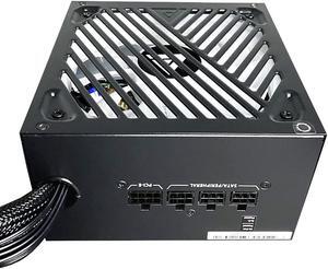 Apevia ATX-PM850W Premier 850W (No PCIe 5.0 & Gen 5 12VHPWR Connector) 80+ Gold Certified Active PFC ATX Semi-Modular Gaming Power Supply with 366 RGB Light Modes