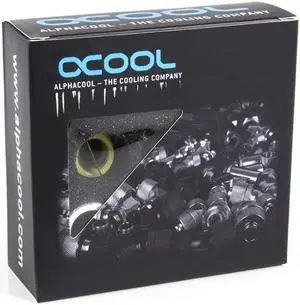 Alphacool 17483 Eiszapfen PRO 13mm HardTube fitting G1/4 - white sixpack