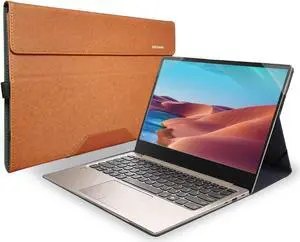 Honeymoon Case Cover for HP EliteBook 830 G7 / 835 G7 13.3 Inch,PU Leather Folio Stand Case Compatible with HP EliteBook x360 830 G7 13.3" / HP EliteBook x360 1040 G7 14",S005-Brown