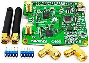 MMDVM Duplex Hotspot Module Dual Hat V1.5.2 Support P25 DMR YSF NXDN DMR Slot 1 + Slot 2 for Raspberry pi with USB Port (Without OLED)