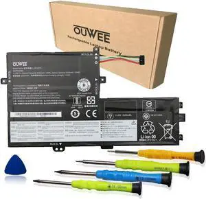 OUWEE L18C3PF6 Laptop Battery Compatible With Lenovo ideapad S340-14IML/14API/14IIL/14IWL C340-15IWL/15IIL S340-15IWL/15API/15IIL Flex-15IWL/15IML/15IIL Series L18M3PF7 L18C3PF7 L18L3PF3 L18L3PF2 36Wh