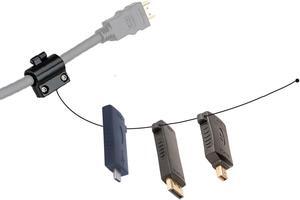 DigitaLinx Liberty Patented HDMI 4K Adapter Ring with DisplayPort, Mini DisplayPort & USB-C adapters for Device connectivity for Conference Rooms. PC, Laptop, iPad, MacBook, Galaxy, Chromebook