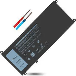56Wh 33YDH Laptop Battery for Dell Inspiron 17 7000 7778 7779 7786 7773 15 7577,G3 3579 3779 G5 5587 G7 7588,Latitude 13 3380 14 3490 15 3590 3580 PVHT1 P30E 99NF2 7573 2-in-1 81PF3 081PF3 P30E001