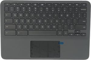 Replacement for HP 11A G8 EE Laptop Upper Case Palmrest Keyboard Touchpad Assembly Part L92832-001 Top Cover