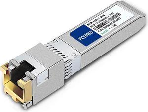 FLYPROFiber 10GBase-T SFP+ to RJ45 for Ubiquiti, Unifi UF-RJ45-10G, Dream Machine Pro.10G-T RJ45 Transceiver for Ubiquiti, UBNT Unifi 10GBase-T Copper Module CAT6A/CAT7, 100FT(30M)