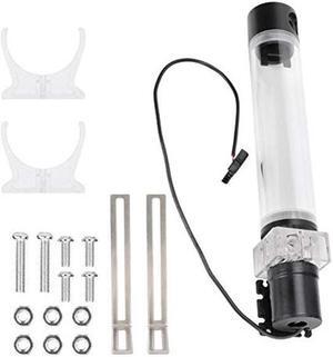 DIY PC Water Cooled Set, CPU Water Cooling System Cylinder Pump System Leakproof Insulating Water Cooling for Computer PC