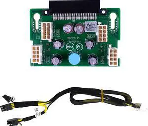 BestPartsCom, New GPU Power Supply Expansion Board & Cable Compatible with Dell Poweredge T630 T640 Server X7C1K DRXPD