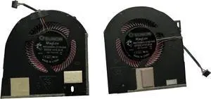 HK-Part Fan for Dell Precision 7530 CPU Gpu Cooling Fan Dual Fan