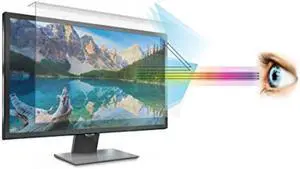 Anti Blue Light Screen Filter for 23 and 24 Inches Widescreen Computer Monitor, Blocks Excessive Harmful Blue Light, Reduce Eye Fatigue and Eye Strain