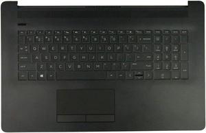 Replacement for HP Pavilion17BY 17-by 17CA 17-CA Laptop Upper Case Palmrest Non-Backlit Keyboard Touchpad Assembly Part L22751-001 6070B1308101