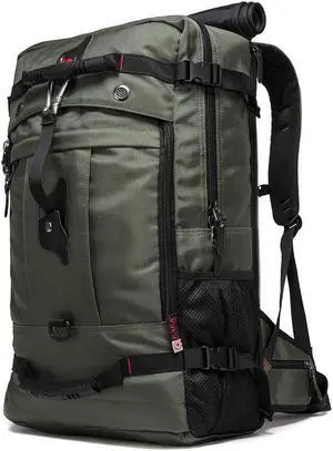 KAKA Travel Backpack, Carry On Backpack Durable Convertible Duffle Bag Fit for 17.3 Inch Laptop for Men and Women(Large 40L)