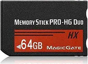 Original 64GB Memory Stick PRO-HG Duo HX64gb MagicGate for PSP Accessories Memory Card