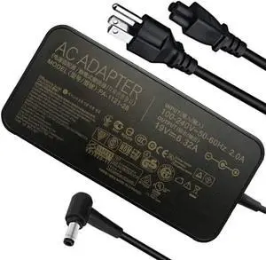 Laptop Charger Laptop Adapter 19V 6.32A 120W 5.5 X 2.5mm ADP-120RH B Power Adapter AC Charger Compatible with Asus N56JN N56JR N56VB N56VJ N56VM N56VV N56VZ N56X N56XI N71Ja N71Jq