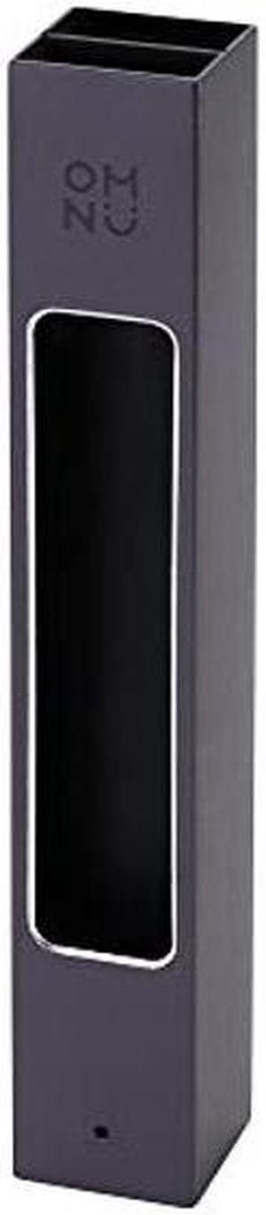 Case with Magnetic Holder, Charger Storage, Extra Storage Pouch and Anodized Metal Protection (Gray)